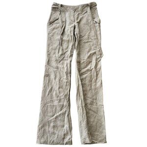 Y2K BCBG PARIS OLIVE GREEN PANTS SIZE 0 |‎ B2